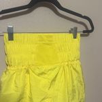 Free People FREE‎ PEOPLE MOVEMENT LEMON YELLOW HIGH WAST SHORTS THE WAY HOME Size XS Photo 4
