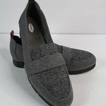 Dr Scholls Essential Collection Women Mid Grey Plaid Loafer Shoes Size 8.5 Med Gray Photo 0