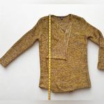 Aerie Whipstich Mustard Marled Open Front Cardigan Soft & Comfy Size Small EUC Photo 12