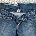 Gold & Sign Women's Boot Cut 7” Low Rise Jeans Medium Blue Passion Denim Size 28 Photo 13