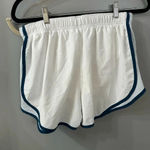 Nike Dri Fit Shorts White and Blue Woman Medium Photo 1
