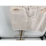 Vineyard Vines White Denim Raw Hem Skirt Women’s Size 10 92% Cotton Photo 3