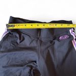 Roxy Vintage 90s Track Pants black, and purple Size Small Photo 6