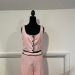 SheIn Pink, white, and black tweed 2 piece suit, size M US 6 Photo 1