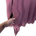 Athleta  Coastal Luxe Waffle Hoodie in Tawny Rose Pink Size Small Photo 5