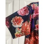 Johnny Was  Active Womens Large Floral Performance Top Photo 2