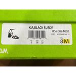 Sam Edelman  Kia Sandals in Black Suede 8 With Box Womens High Heels Photo 11