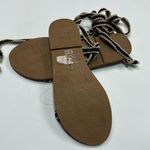 American Eagle  Women's Strappy Sandals - Black and Tan 9 Photo 2