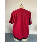 Norton Studio vintage Americana womens red short sleeve cardigan size L Size L Photo 2