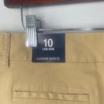 NWT Lands End Low Rise Khaki Chino‎ 5” Short Size 10 Brown Photo 2
