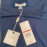 cupio  NWT Twist Front Knit Tunic Top Womens Large 3/4 Sleeve Long Top Photo 6