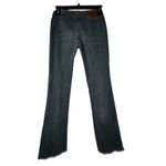 Zana Di Y2K Low-rise Vtg Jeans Raw Hem Bootcut Sz 3 denim Photo 1