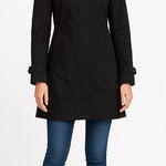 Coach  Trench Coat Jacket Size XS Color Black Photo 0