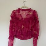 Free People Time for Shine Top Pink Photo 9