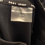 DKNY  Colorblock Pullover in Black, White, and Teal Photo 5