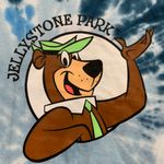 Yogi Bear Yellowstone Vintage Style Promo Tee Size S Blue Photo 2