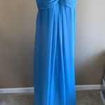 Azazie  baby blue bridesmaid prom formal dress gown size c Photo 3
