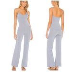 superdown
samantha wide leg jumpsuit, Slate Metallic Blue, New with Tags Photo 1