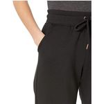 Bebe 💕 SPORT💕 Logo Print Jogger Pants ~ Black Medium M NWT Photo 4