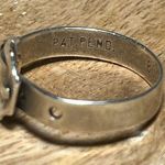 Sterling Silver Vintage Bucko Pat Pend Buckle 925  Ring Photo 7