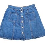 BDG Urban Outfitters Denim Button Front Jean Skirt Sz S Photo 0