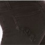 Paige Black Denim Angled Julia Frayed Jeans 29 Photo 1