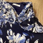 S.C. & Co. Floral Blue and White Women's Skirt size XS pre owned Blue Photo 3
