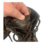 Skechers 7.5 Women's Brown Leather healed vintage y2k Ankle Boots chunky Photo 15