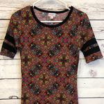 LuLaRoe  striped‎ sleeve Julia dress Photo 1