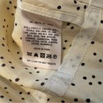 Anthropologie MEADOW RUE Plena Peppered Polka Dot Floral Yellow Shift Dress Size 10 Photo 15