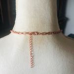 Amethyst Handcrafted copper clear quartz fringe pendant necklace Photo 4