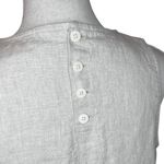 J.Crew  Cream shift Dress linen sleeveless minimalist scandi girl preppy neutral Photo 5