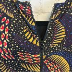 Farm Rio New Black Wild Bananas Jersey Stretch Dress size XL coastal chic Photo 8