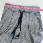 Lululemon  Base Runner Yoga Joggers Pant Mini Check Pique White Heathered… Photo 9