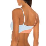 l*space L* Ari Top Bikini Top in Tangy & Blue Sky Size Small Photo 1