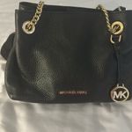 Michael Kors Black mini Shoulder Bag with Gold Accents Photo 1