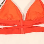 Seafolly NWT  X Revolve Active Halter in Tangelo Photo 8