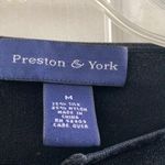 Preston & York FINAL MARKDOWN  silk blend top medium Photo 3