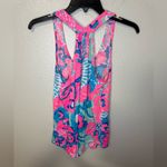 Lilly Pulitzer Cordelia Coral Reef Tank Top I'm So Jelly
Print Tank XS Photo 3