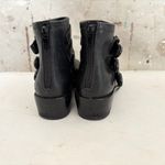 Loeffler Randall  Fenton Black Leather Booties Photo 4