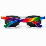 Rainbow Pride Watch + Sunglasses + Bracelet Set | Quartz Watch | LGBTQ+ Red Photo 7