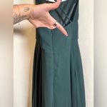 Lulus  Dreamy Romance Forest Green Backless Maxi Dress Small Photo 10