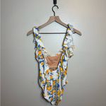 J.Crew J.‎ Crew Ruffle scoop-back one-piece in blossom stripe Photo 4