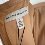 Dress the Population  Leanne Lace Mini Dress Light Pink Strapless Blush NWT XL Photo 7