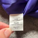 J.Crew CUT AWAY STYLE DRESS 07078 BYZANTINE PURPLE SIZE 12 NWT Photo 7