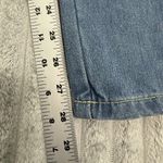 Source Unknown Y2K Cargo Jeans Womens Small 26x28 Blue Relaxed Straight Leg High Rise Utility Photo 5