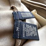 Ralph Lauren Trouser Pants Leather Belt Detail Cuff Hem Pocket Viscose Khaki 8 Tan Photo 3