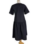 Wyatt Wylde Seersucker Arden Dress Black Size M Size M Photo 5