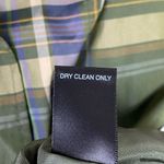 Avenue Green Plaid Water Resistant Double Breasted Coat Size 14/16 Photo 5