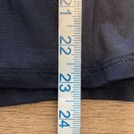 J. Jill Womens Crew Neck Buttoned Back Short Sleeve Knit Blouse Navy Size XL NWT Blue Photo 7